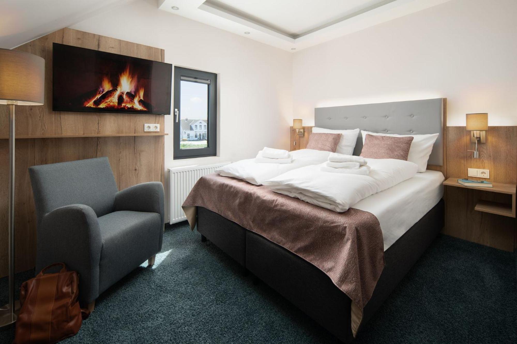 Nordseehotel Tausendschoen 카롤리넨시엘 객실 사진