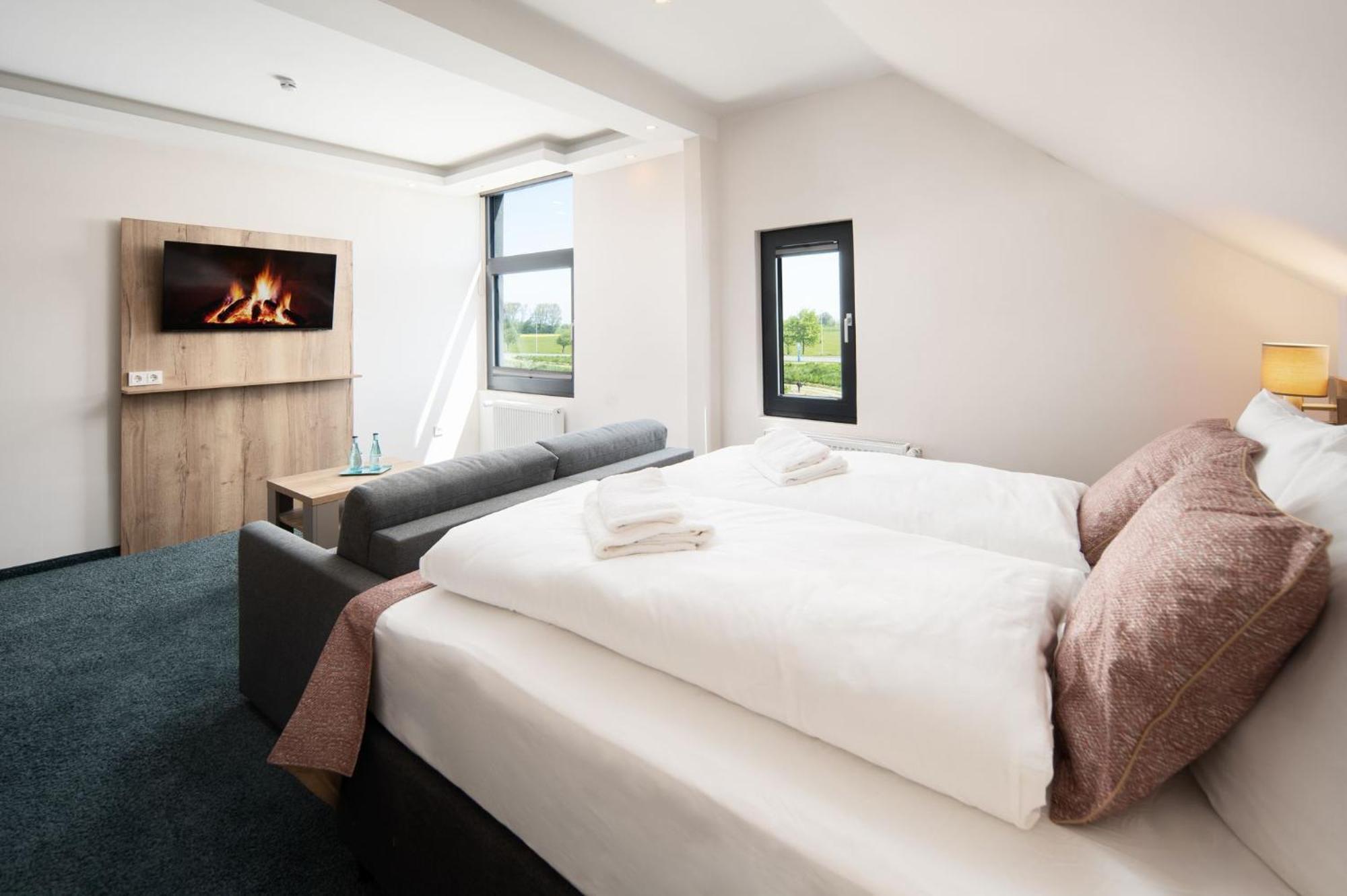 Nordseehotel Tausendschoen 카롤리넨시엘 객실 사진